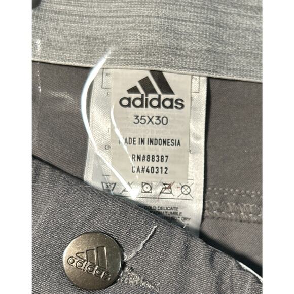 Adidas Men’s Size 35x30 Gray Light Weight Golf Pants - Picture 7 of 8